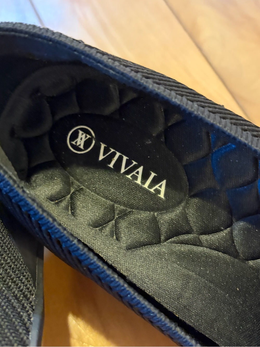 VIVAIA Margot Wedge Pro Black Heels size 38.5 - Picture 5 of 9